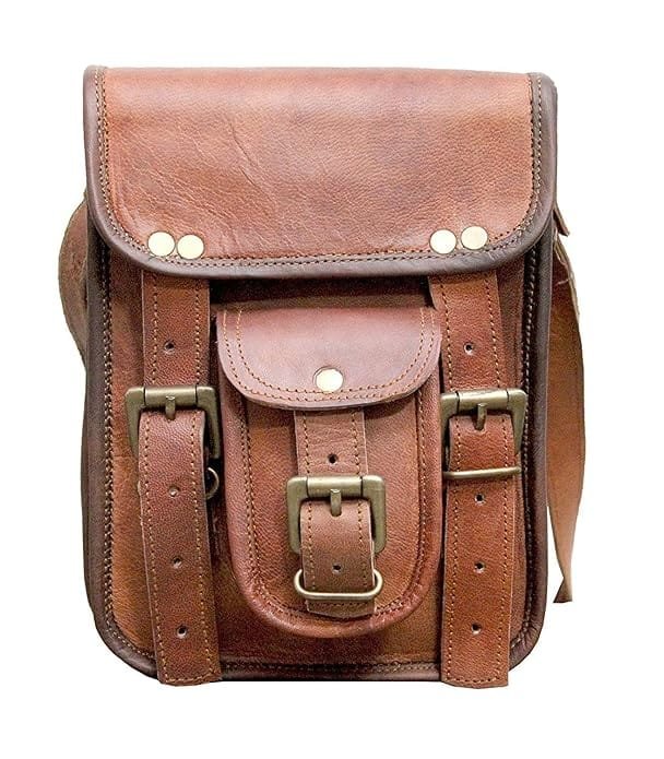 Leather Crossbody sling Messenger Bag